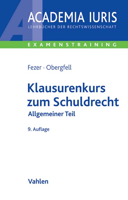 Fezer SchuldR AT 9.A. Cover