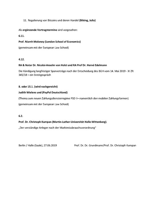 Bankrechtsseminar Seite 2