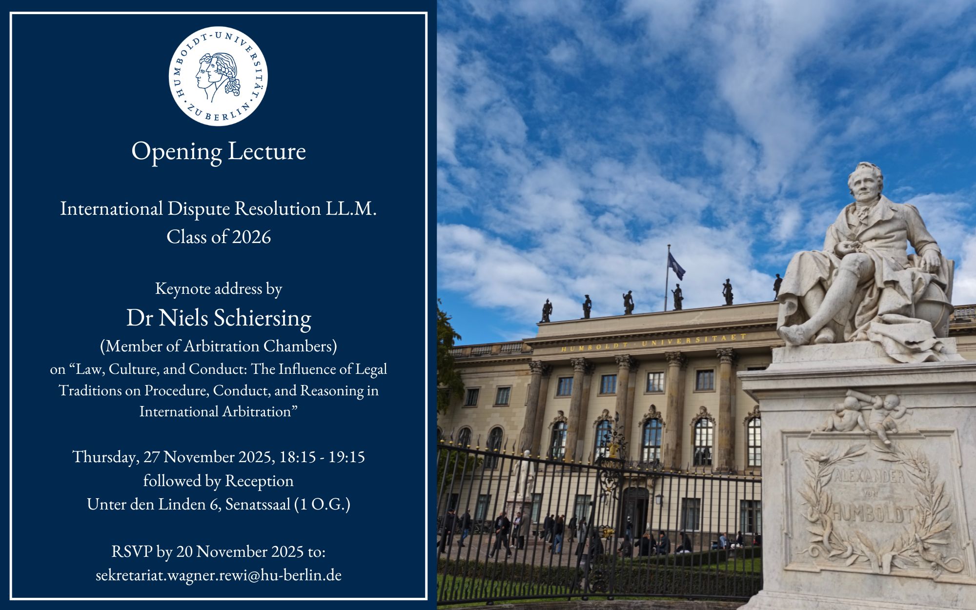 Eröffnungsvorlesung IDR Master 2025/26