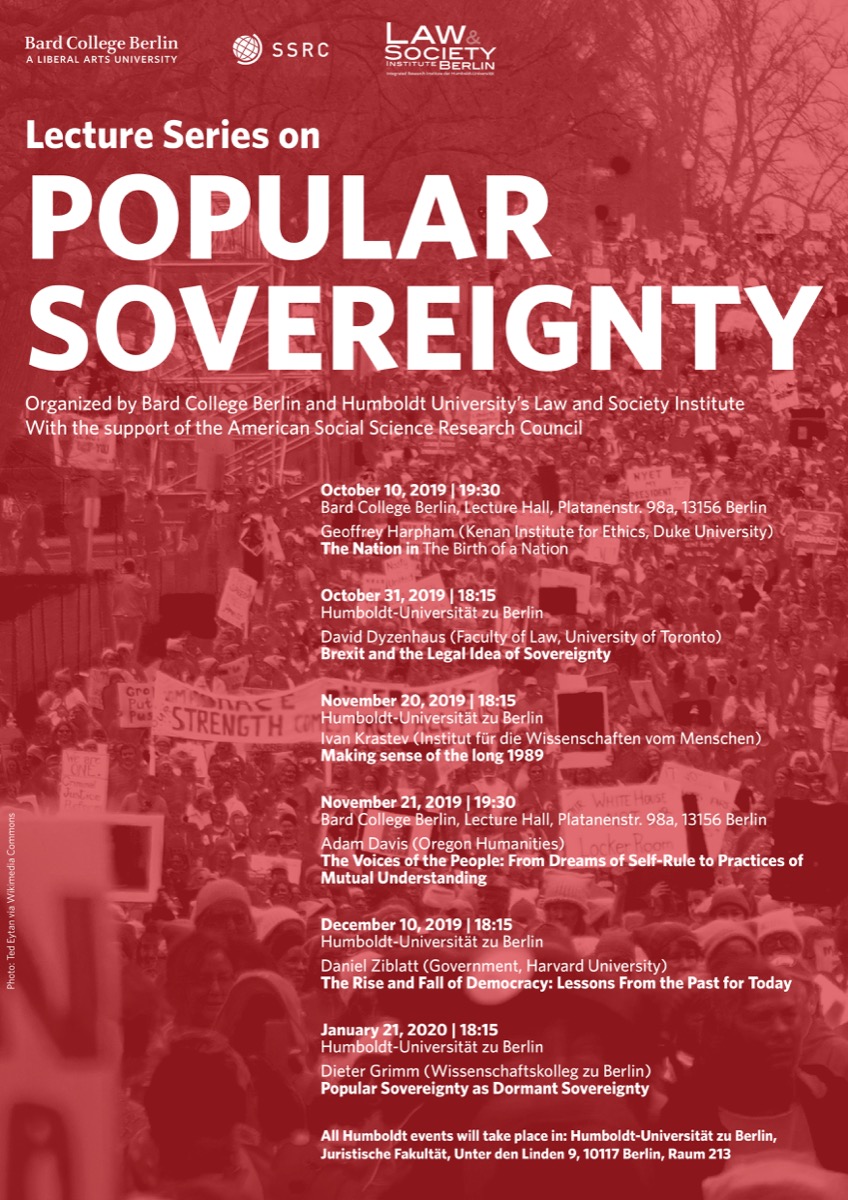 Lecture Series Popular Sovereignty