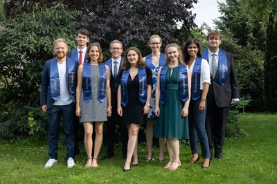 The graduates of the 2021 class "Jürgen Habermas"